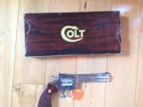 COLT PYTHON 357 MAGNUM, 6" STAINLESS, NEW 100% COND,. UNFIRED, NO TURN RING, IN BOX - 2 of 6