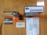 COLT PYTHON 357 MAGNUM, 6" STAINLESS, NEW 100% COND,. UNFIRED, NO TURN RING, IN BOX - 1 of 6