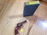 COT PYTHON 357 MAGNUM, 4" BRIGHT NICKEL, MFG. 1968, NEW UNFIRED, UNTURNED, IN THE BOX - 2 of 4