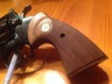 COLT PYTHON 357 MAGNUM 4" BLUE, MFG. 1968, NEW 100% COND., UNFIRED, NO TURN RING, IN THE BOX - 6 of 9