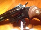 COLT PYTHON 357 MAGNUM 4" BLUE, MFG. 1968, NEW 100% COND., UNFIRED, NO TURN RING, IN THE BOX - 5 of 9