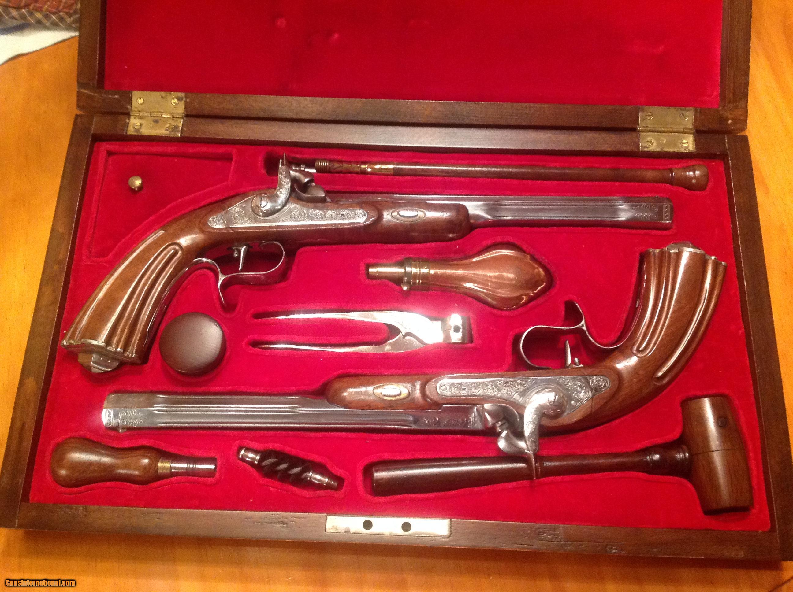 ARDESA 1871 45 CAL. PERCUSSION DUELING PISTOL SET