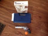 COLT ANACONDA 44 MAGNUM, 8" STAINLESS, NEW UNFIRED, NO TURN RING, 100% COND. IN BOX - 1 of 4