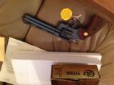 COLT PYTHON 357 MAGNUM, 6" BLUE, MFG. 1976, NEW COND. IN BOX WITH OWNERS MANUAL, HANG TAG, COLT LETTER, ETC.
- 6 of 6
