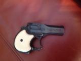 HIGH STANDARD DERRINGER, 22 MAGNUM, BLUE, 2 SHOT, GOOD COND. - 1 of 2