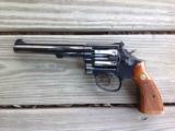 SMITH & WESSON 48-2, 22 MAGNUM, 6" BLUE, COMES WITH OWNERS MANUAL, CLEANING TOOLS, EXC. COND. IN BOX - 6 of 6