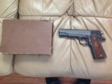 COLT GOVERNMENT 38 SUPER MFG. 1950, APPEARS UNFIRED, 100% COND. IN ORIGINAL BOX
- 1 of 5