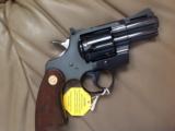 COLT PYTHON 357 MAGNUM, 2 1/2" BLUE, APPEARS UNFIRED, 100% COND. IN BOX
- 4 of 7