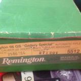REMINGTON NYLON 66 MOHAWK BROWN, 22 SHORT "GALLERY" NEW UNFIRED,100% COND. IN BOX - 6 of 7