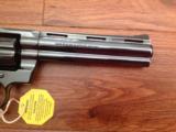COLT PYTHON 357 MAGNUM 6" "ROYAL BLUE" NEW COND. WITH OWNERS MANUAL, HANG TAG, ETC. IN BOX, MFG. 1980 - 4 of 4