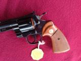 COLT PYTHON 357 MAGNUM 8" BLUE, NEW UNFIRED IN THE BOX - 2 of 7