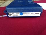 COLT PYTHON 357 MAGNUM, 4" "ELITE" "ROYAL BLUE" MFG. 1997, NEW IN BOX - 3 of 6