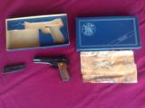 SMITH & WESSON 52-2, 38 MID RANGE, COMES WITH 2 FACTORY MAG'S, WRENCH, LIKE NEW IN BOX - 1 of 4