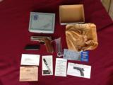SMITH & WESSON 39-2, 9MM, BRITE NICKEL, NEW 100% COND. UNFIRED IN BOX,WITHOWNERS MANUAL, ETC. - 1 of 5