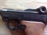 ERMA LUGER LA-22, 22 LR.
MFG. IN GERMANY FROM 1964 TO 1967, LIKE NEW IN BOX - 3 of 6