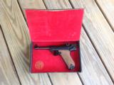 ERMA LUGER LA-22, 22 LR.
MFG. IN GERMANY FROM 1964 TO 1967, LIKE NEW IN BOX - 1 of 6