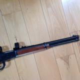 WINCHESTER 94 TRAPPER, 45 LC. CAL. [LONG COLT] 16" BARREL, MFG 1994 [100 YR. COMMERATING 1894-1994]
EXC. COND. NO BOX - 7 of 7
