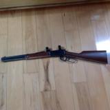 WINCHESTER 94 TRAPPER, 45 LC. CAL. [LONG COLT] 16" BARREL, MFG 1994 [100 YR. COMMERATING 1894-1994]
EXC. COND. NO BOX - 1 of 7