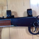 WINCHESTER 94 TRAPPER, 45 LC. CAL. [LONG COLT] 16" BARREL, MFG 1994 [100 YR. COMMERATING 1894-1994]
EXC. COND. NO BOX - 6 of 7