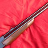 SAVAGE 24V, DELUXE, 222 CAL. OVER 20 GA., BLUE ENGRAVED RECEIVER, RED FOX ON ONE SIDE & GROUSE IN FLIGHT ON THE OTER SIDE, 99+% COND. - 5 of 9