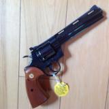 COLT PYTHON 357 MAGNUM, 6" BLUE, MFG. 1970, APPEARS UNFIRED NEW IN BOX - 3 of 4