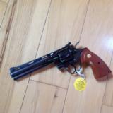 COLT PYTHON 357 MAGNUM, 6" BLUE, MFG. 1970, APPEARS UNFIRED NEW IN BOX - 2 of 4