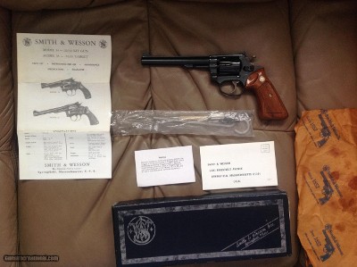 SMITH & WESSON MODEL 35-1, 22/32, HAND EJECTOR TARGET 6