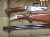 RUGER RED LABEL FACTORY ENGRAVED WITH GOLD GROUSE IN FLIGHT, 20 GA., 26" BARRELS, LIKE NEW IN BOX - 2 of 4