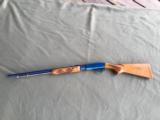 REMINGTON 572 LIGHTWEIGHT 22 LR. (RARE TEAL WING BLUE) MFG. 1958 to 1962, EXC. COND. - 1 of 9