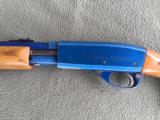 REMINGTON 572 LIGHTWEIGHT 22 LR. (RARE TEAL WING BLUE) MFG. 1958 to 1962, EXC. COND. - 7 of 9