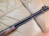 WINCHESTER 9422 "TRIBUTE SPECIAL" 22 MAGNUM, 20" BARREL, HAS HORSE RIDER ON THE RECEIVER, NEW UNFIRED IN BOX WITH RED PICTURE SLEEVE AN - 6 of 10
