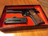 COLT GOLD CUP PRE SERIES 70 IN RARE 38 MID RANGE CAL. MFG. 1963, UNFIRED IN 100% COND. - 7 of 7
