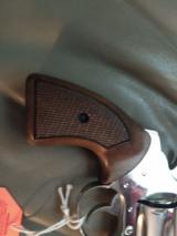 COLT VIPER 38 SPC., 4" BRITE NICKEL, NEW UNFIRED NO TURN RING, 100% COND. IN THE BOX - 5 of 5
