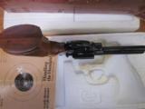 COLT DIAMONDBACK 22 LR., 4" BLUE, NEW UNFIRED, UNTURNED, NEW IN BOX, WITH OWNRES MANUAL, HANG TAG, COLT LETTER, ETC. - 4 of 6