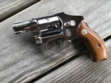 SMITH & WESSON M-40 "NO DASH" "LEMON SQUEEZER"CENTENNIAL,38 SPC. 2" NICKEL, UNFIRED, UNTURNED 100% COND. IN BOX - 6 of 6