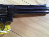 COLT PYTHON 357 MAGNUM, 6" BLUE, AS NEW IN BOX, APPEARS UNFIRED - 5 of 8