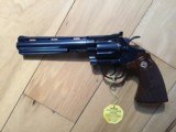 COLT DIAMONDBACK 22LR., 6" BLUE, LIKE NEW IN BOX - 2 of 7