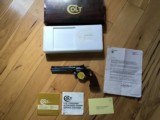 COLT DIAMONDBACK 22LR., 6" BLUE, LIKE NEW IN BOX - 1 of 7