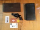 COLT PYTHON 357 MAGNUM, 2 1/2" " ROYAL BLUE" MFG. 1972, NEW UNFIRED, UNTURNED 100% COND. IN BOX - 1 of 4
