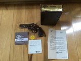 COLT PYTHON 357 MAGNUM, 4" BRIGHT NICKEL, NEW UNFIRED, UNTURNED, 100% COND. IN BOX, MFG. 1980 - 1 of 7