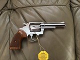 COLT VIPER 38 SPC., 4" BRIGHT NICKEL, NEW UNFIRED NO TURN RING, 100% COND. N THE BOX - 3 of 6