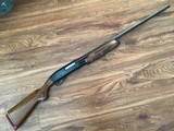 REMINGTON 870 WINGMASTER, 16 GA., 28" MOD. HAS DESIRABLE CHROME FOLLOWER & FACTORY INSTALLED RED RECOIL PAD, APPEARS UNFIRED, EXC. COND. - 1 of 6