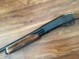 REMINGTON 870 WINGMASTER, 16 GA., 28" MOD. HAS DESIRABLE CHROME FOLLOWER & FACTORY INSTALLED RED RECOIL PAD, APPEARS UNFIRED, EXC. COND. - 6 of 6