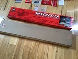 WINCHESTER 9422, 22 LR. HIGH GRADE, TRIBUTE TRADITIONAL, ENGRAVED RECEIVER WITH GOLD HORSE RIDER, NEW UNFIRED 100 % COND. IN BOX WITH RED SLEEVE. - 7 of 8