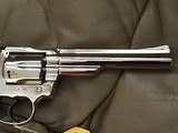 COLT TROOPER 22 MAGNUM, 6" BRIGHT NICKEL, NEW UNFIRED, NO TURN RING, IN THE BOX - 2 of 6
