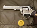COLT TROOPER 22 MAGNUM, 6" BRIGHT NICKEL, NEW UNFIRED, NO TURN RING, IN THE BOX - 3 of 6