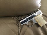 BROWNING BELGIUM "BABY" 25 AUTO, NICKEL WITH GOLD TRIGGER, COMES WITH OWNERS MANUAL, ZIPPER POUCH, EXCELLENT COND. - 3 of 3
