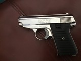 BRYCO 380 CAL. MODEL 38, CHROME LIKE NEW COND. IN BOX WITH OWNNERS MANUAL AND EXTRA CLIP. - 3 of 4