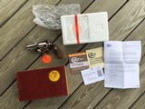 COLT PYTHON 357 MAGNUM
3" COMBAT, BRIGHT NICKEL, NEW UNFIRED, UNTURNED, 100% COND. IN THE BOX - 1 of 4