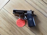 COLT MUSTANG 380 CAL. RARE BRIGHT NICKEL, NEW UNFIRED 100% COND. IN THE BOX - 3 of 4